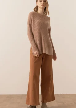 Women Pol Fitch Ribbed Knit - Blush