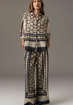 Women Pol Positano Shirt - Positano Print