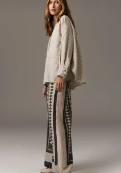 Women Pol Ringo Shirt - Ringo Pinstripe