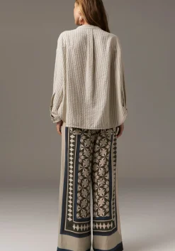 Women Pol Ringo Shirt - Ringo Pinstripe