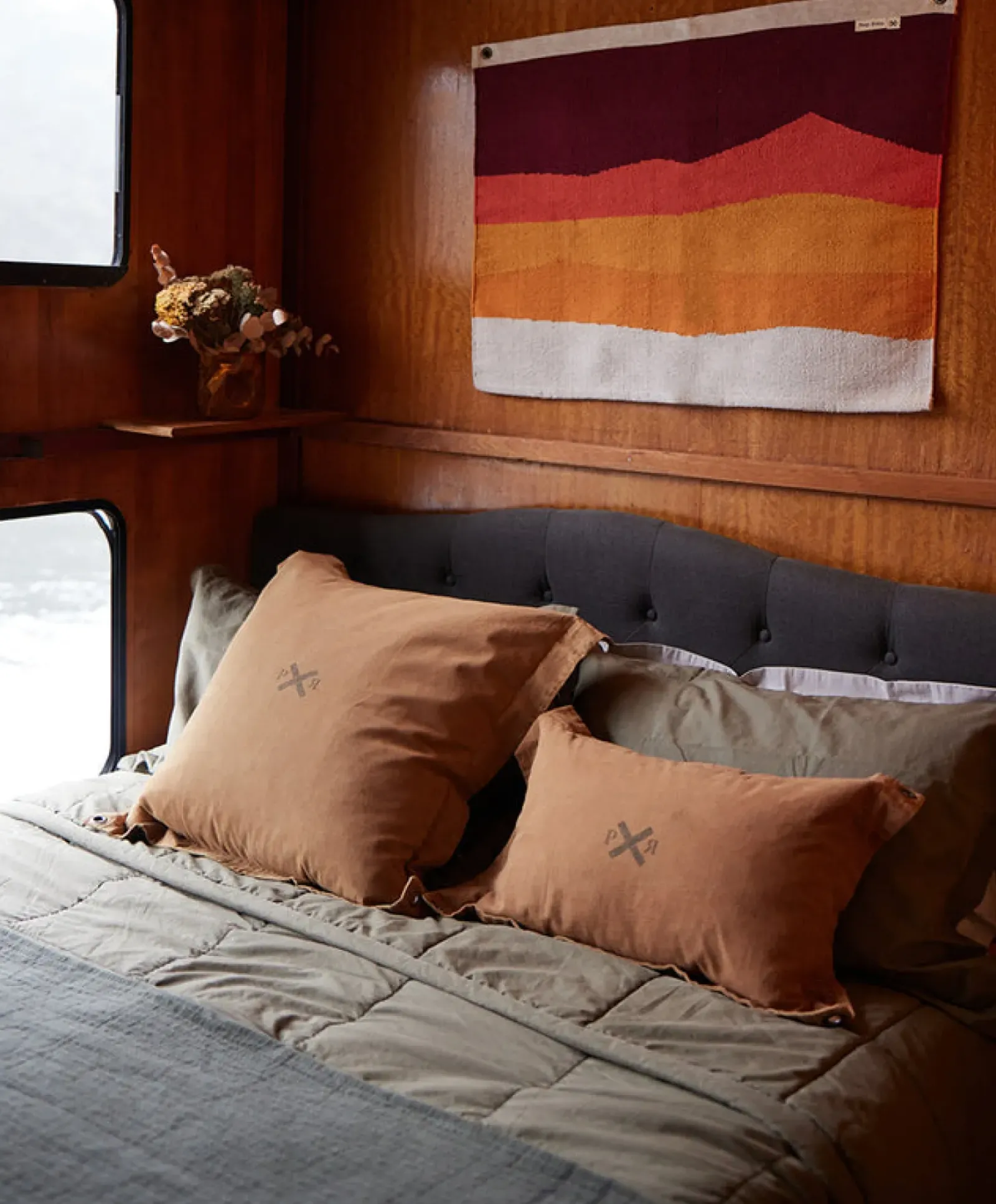 Pony Rider Namaste Wall Banner