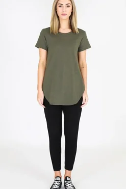 Women 3rd Story Elwood Tee Khaki