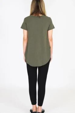 Women 3rd Story Elwood Tee Khaki