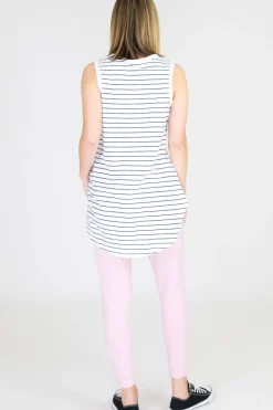 Women 3rd Story Madison Tank - Stripe