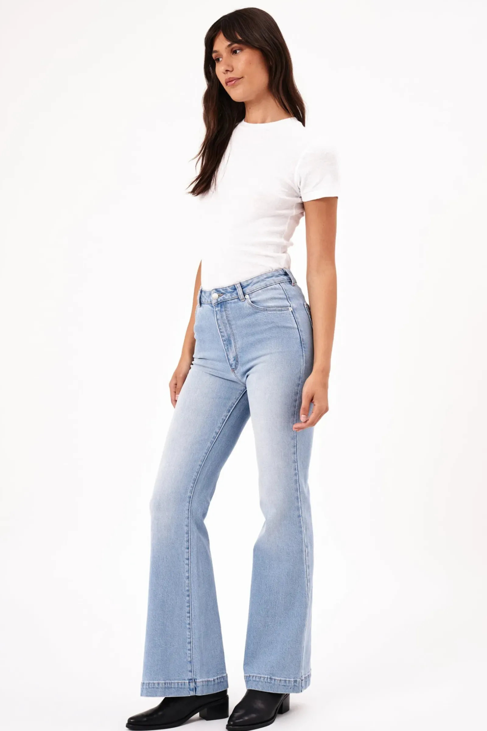 Women Rolla's Rolla's Eastcoast Flare - Sky Blue