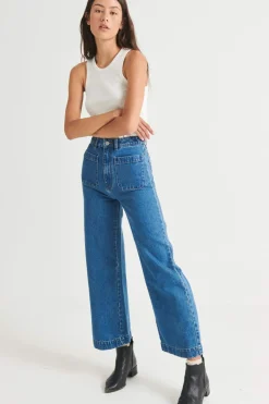 Women Rolla's Rolla's Sailor Jean - Ashley Blue