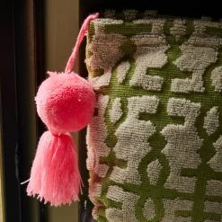 Sage & Clare Sage & Clare Amata Terry Pouch - Palm Large