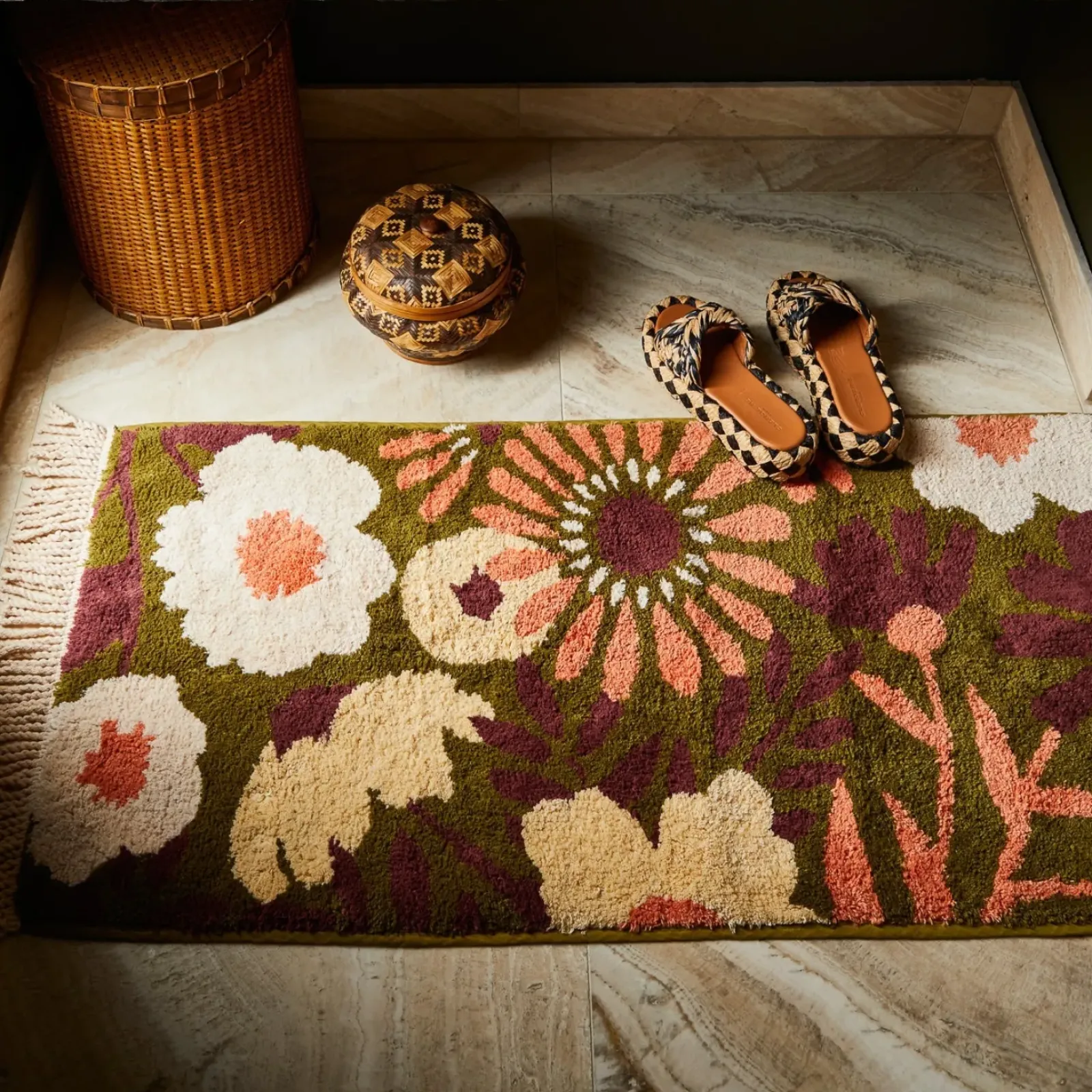 Sage & Clare Sage & Clare Bath Runner - Aja