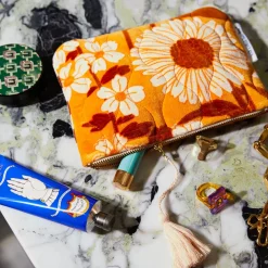 Sage & Clare Sage & Clare Bernanda Velvet Pouch - Valencia