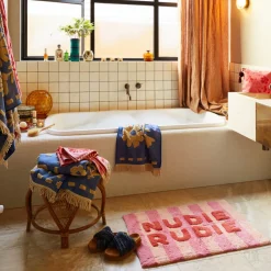 Sage & Clare Sage & Clare Ira Nudie Rudie Bath Mat - Posy