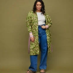 Women Sage & Clare Sage & Clare Jacquard Robe - Hermosa