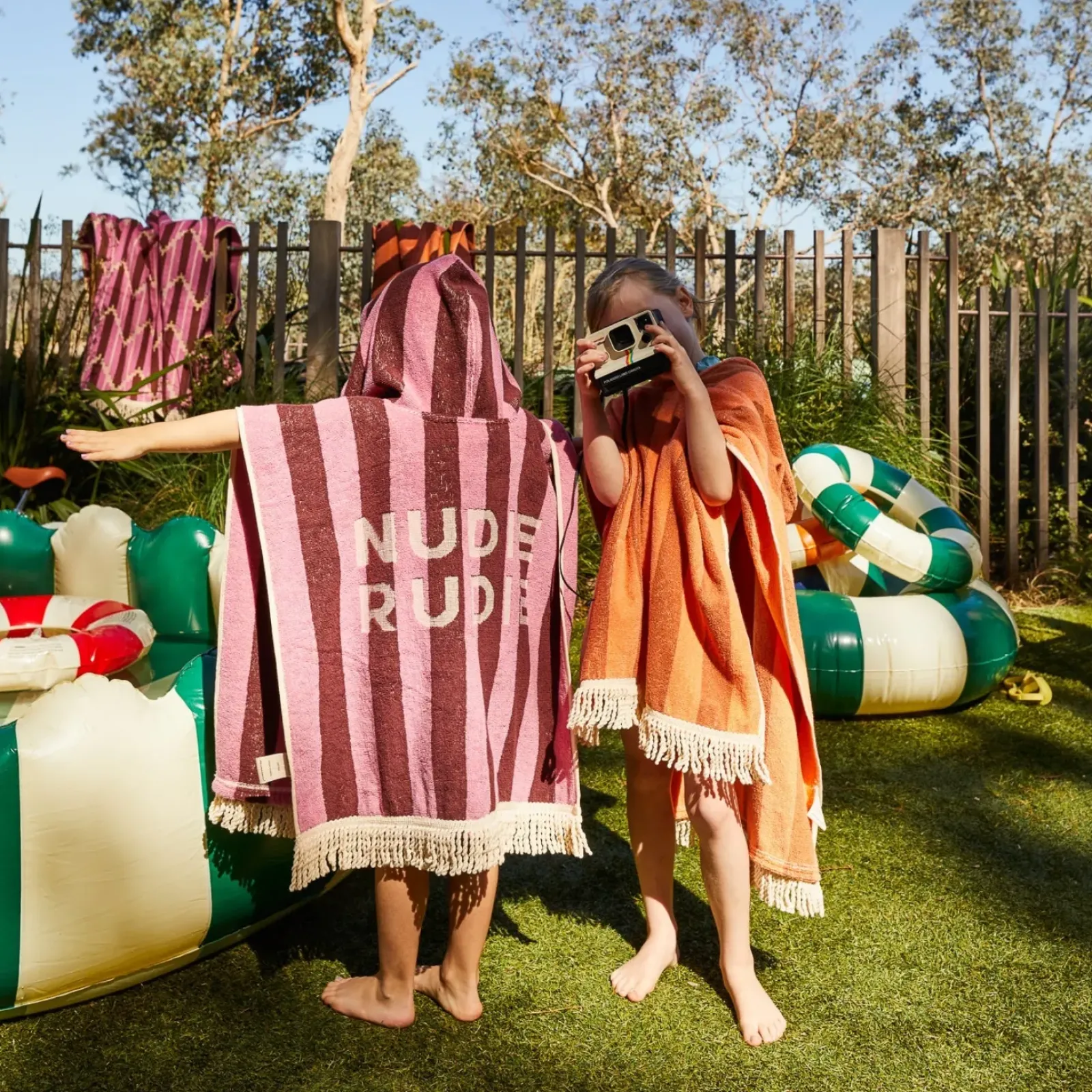 Sage & Clare Sage & Clare Jarita Hooded Towel - Desert