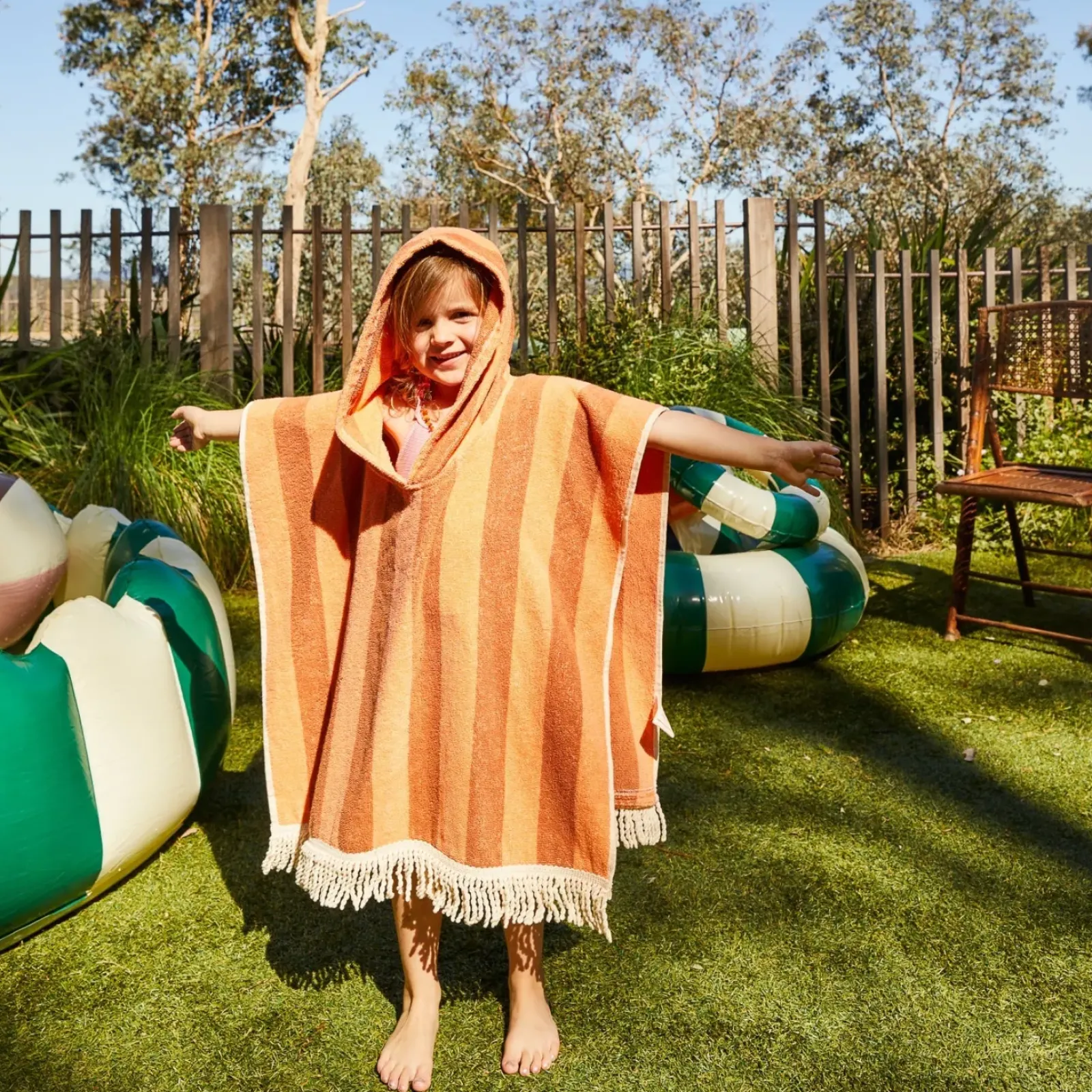 Sage & Clare Sage & Clare Jarita Hooded Towel - Desert