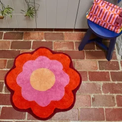 Sage & Clare Sage & Clare Kiska Bath Mat - Dahlia