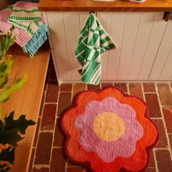 Sage & Clare Sage & Clare Kiska Bath Mat - Dahlia
