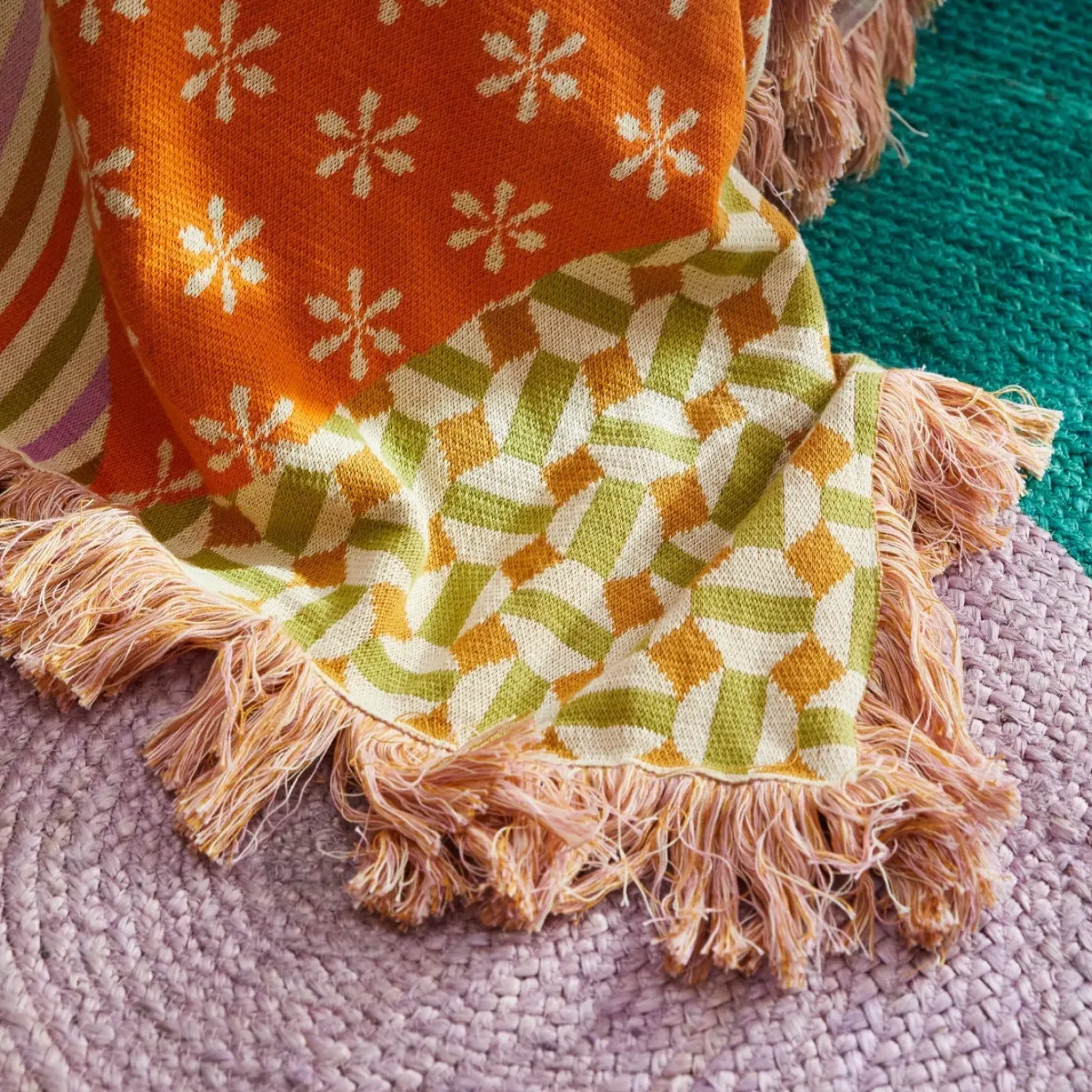 Sage & Clare Sage & Clare Masham Knit Blanket