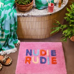 Sage & Clare Sage & Clare Nudie Rudie Bath Mat Mini - Dahlia
