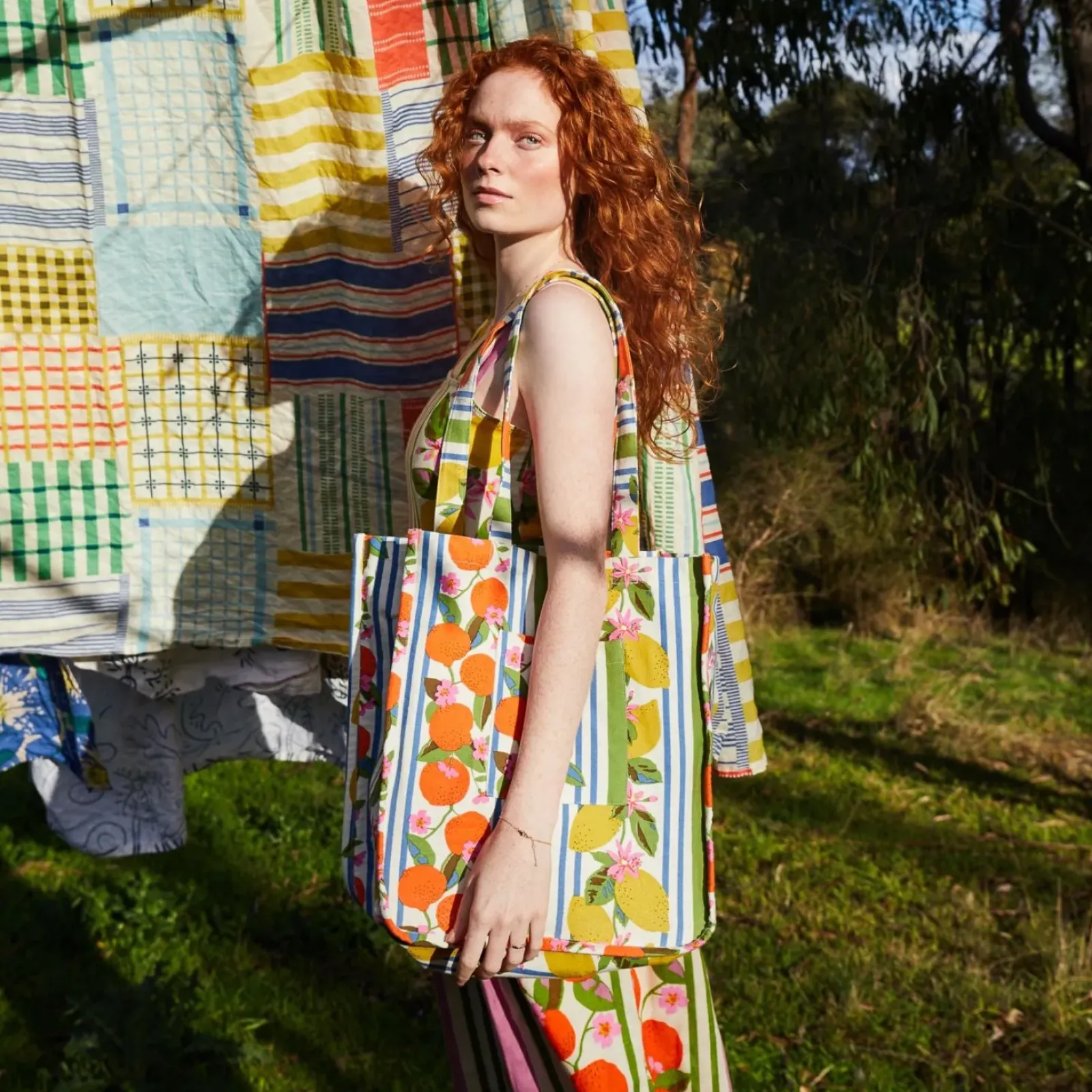 Sage & Clare Sage & Clare Santa Barbara Tote Bag