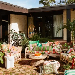 Sage & Clare Sage & Clare Santa Clara Punch Needle Cushion