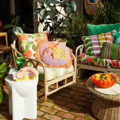 Sage & Clare Sage & Clare Santa Clara Punch Needle Cushion