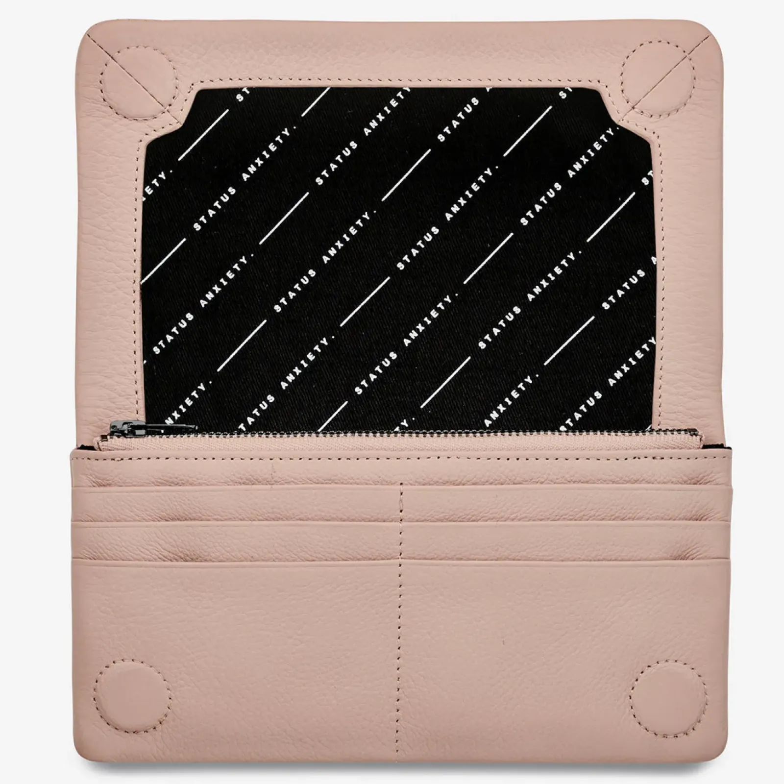 Status Anxiety Some Type Of Love Wallet - Dusty Pink