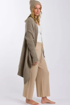Women Talamaya Cascade Cardigan - Vintage Khaki