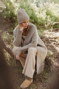 Women Talamaya Cascade Cardigan - Vintage Khaki