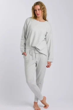 Women Talamaya Heavenly Fleece Windcheater - Silver Marle