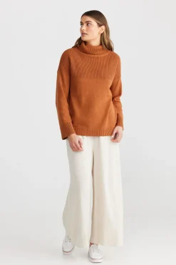 Women The Shanty Amor Knit - Terracotta