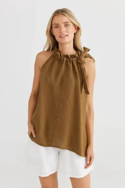 Women The Shanty Lucia Top - Basil