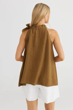 Women The Shanty Lucia Top - Basil