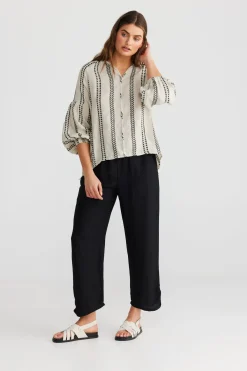 Women The Shanty Salerno Top - Valentina Stripe