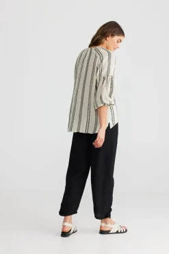 Women The Shanty Salerno Top - Valentina Stripe