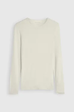 Women Toorallie Crew Merino Tee - Warm White