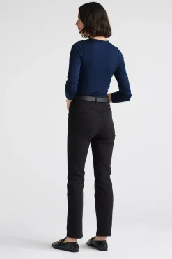 Women Toorallie Crew Merino Tee - Navy