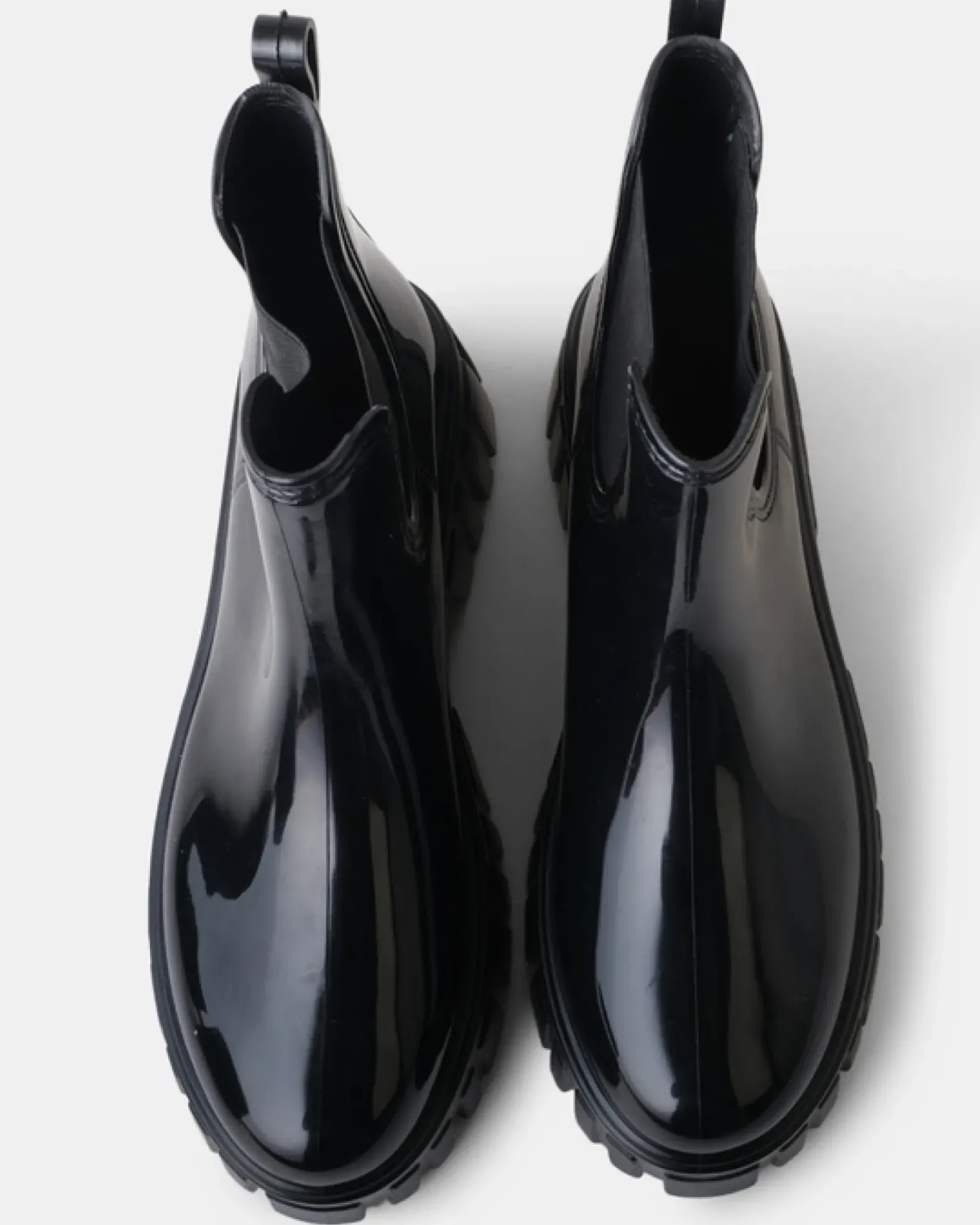 Walnut Leon Gumboot - Black