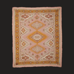 Wandering Folk Desert Throw - Pink Sands