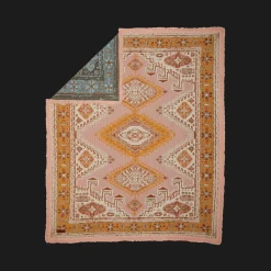Wandering Folk Desert Throw - Pink Sands