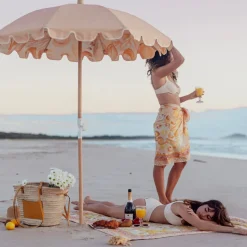 Wandering Folk Le Lemon Picnic Rug - Nectar