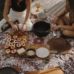 Wandering Folk Native Picnic Rug - Blossom