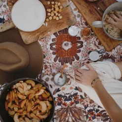 Wandering Folk Native Picnic Rug - Blossom