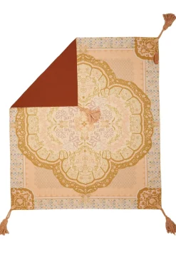 Wandering Folk Picnic Rug - Wild Peach