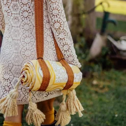 Wandering Folk Picnic Rug - Lola Honey