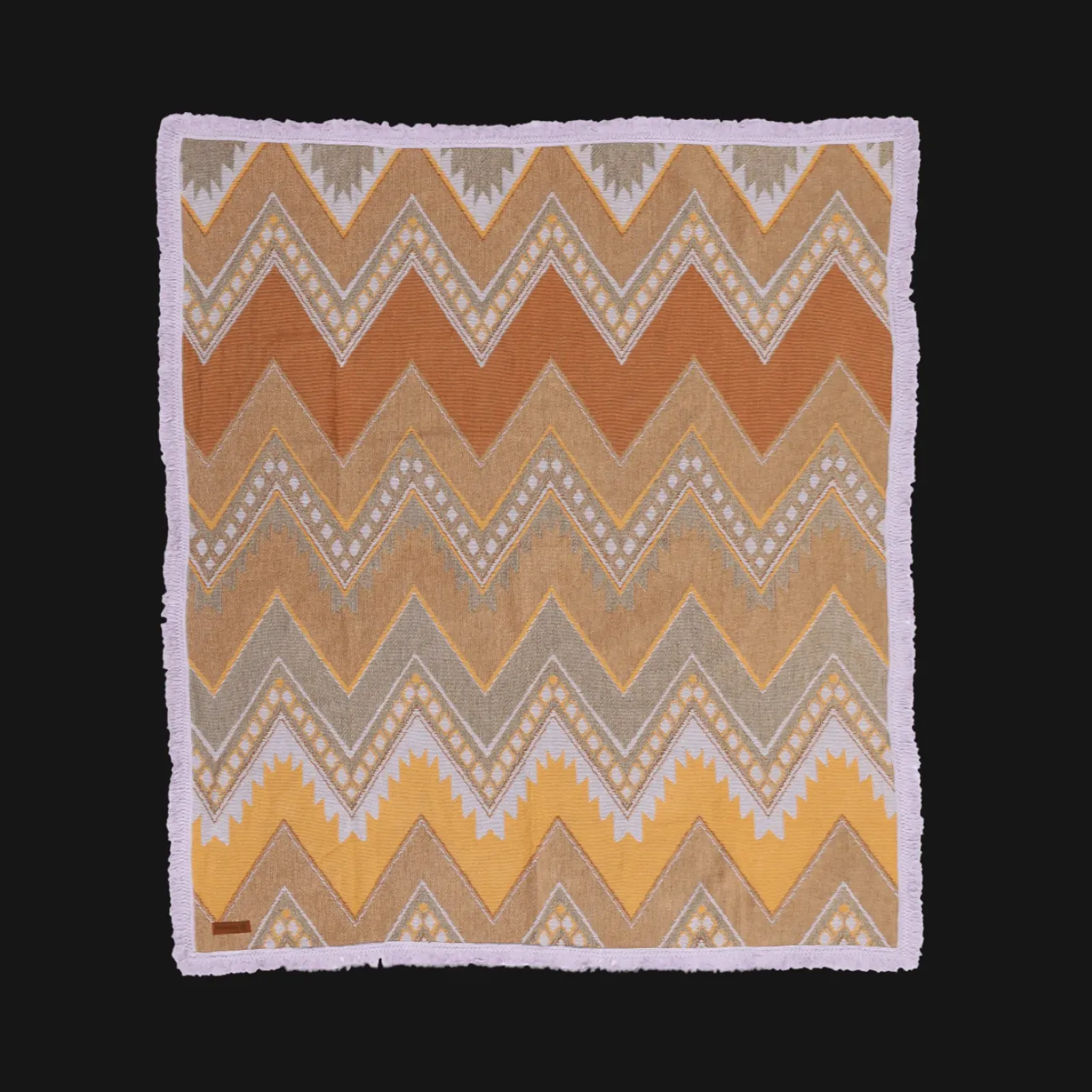 Wandering Folk Woven Throw - Jagger Iris