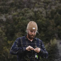 Will & Bear Will & Bear Levi Beanie - Olive Brown