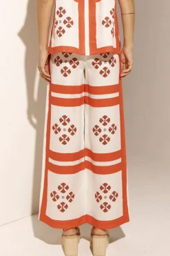 Women Zoe Kratzmann Breeze Pant - Tamarillo Scarf