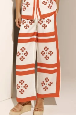 Women Zoe Kratzmann Breeze Pant - Tamarillo Scarf