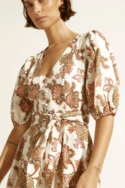 Women Zoe Kratzmann Ebb Dress - K'gari Cream