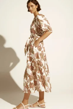 Women Zoe Kratzmann Ebb Dress - K'gari Cream