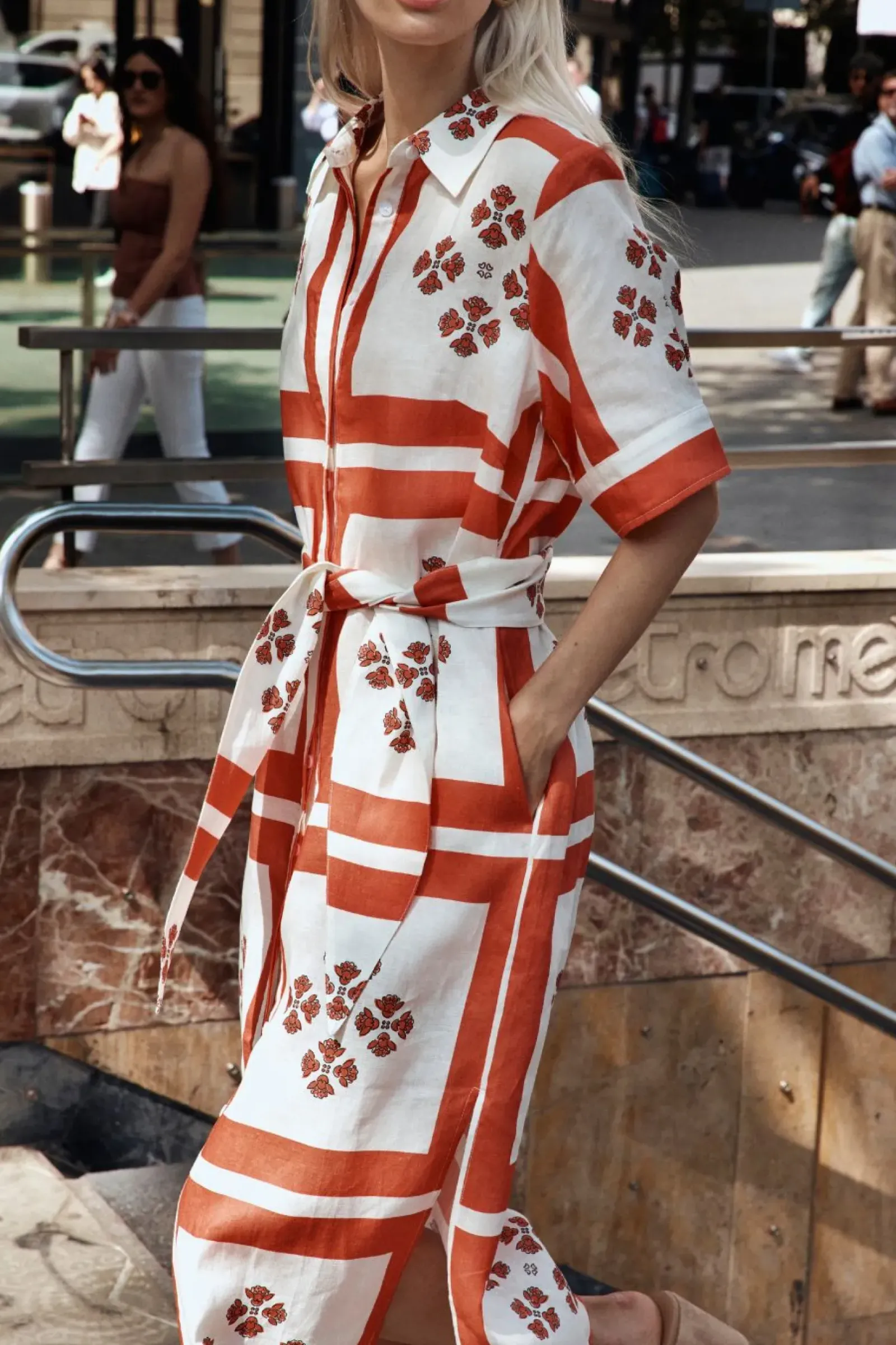 Women Zoe Kratzmann Globe Dress - Tamarillo Scarf